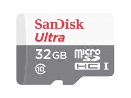 SDSQUNR - SanDisk 32GB/100MB Ultra UHS-I microSDHC Memory Card